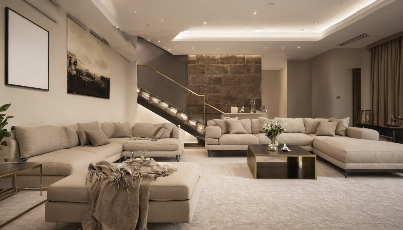 Which rules govern a residential stair in a UAE villa interior planning detail