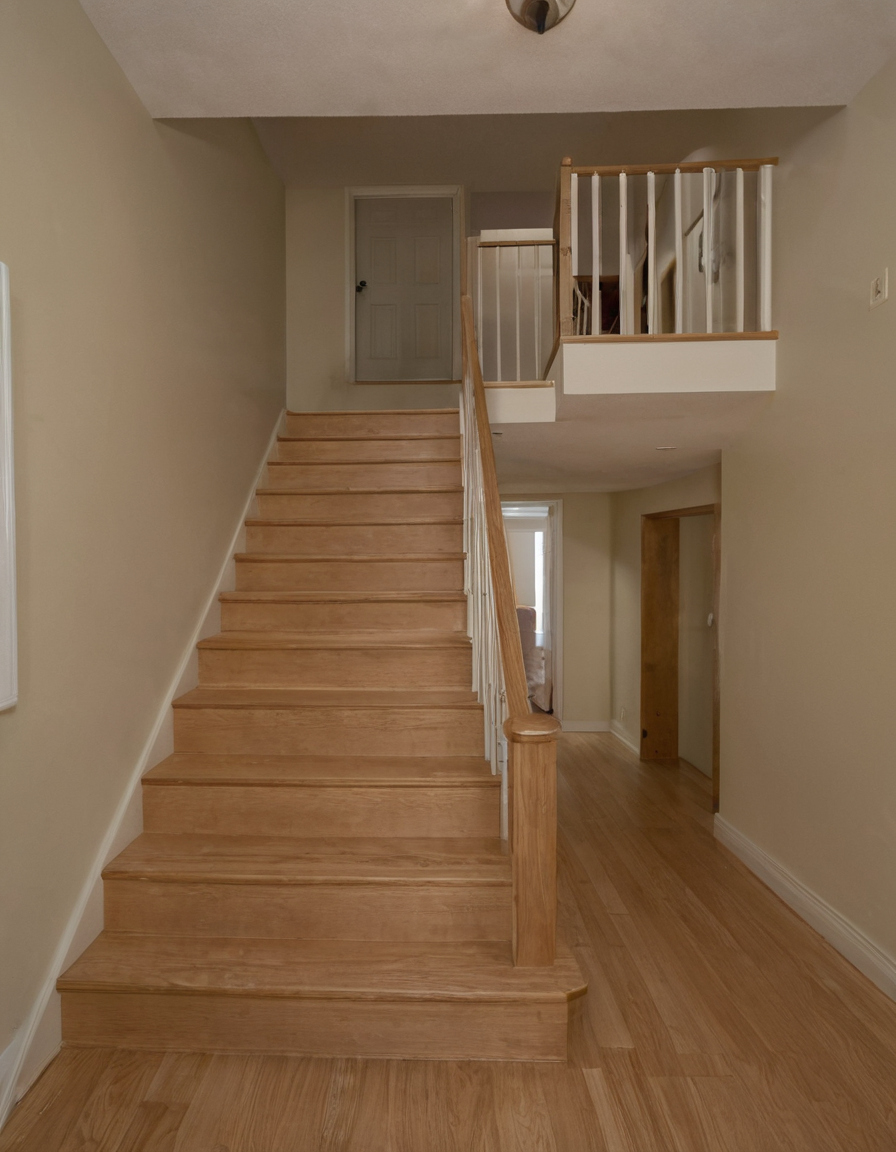 Residential stair geometry must be solved from the floor-to-floor height editorial visual