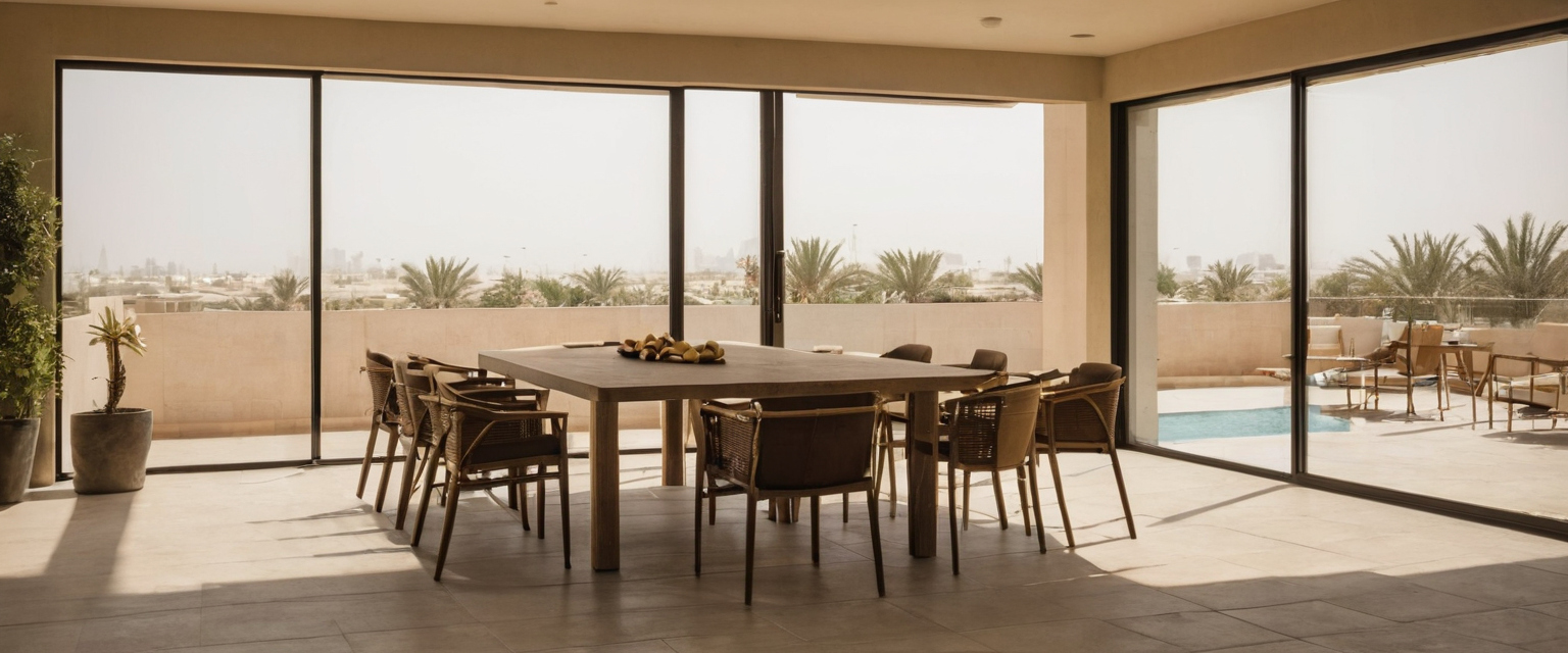 Does Gross Floor Area include balconies, terraces, and shaded parking in UAE municipal calculations